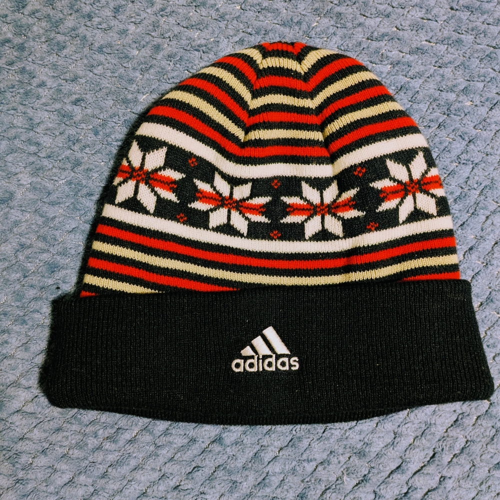 Adidas Multicolor Snowflake Beanie